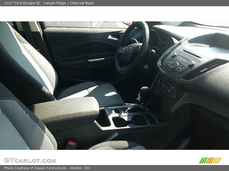 Canyon Ridge / Charcoal Black 2017 Ford Escape SE