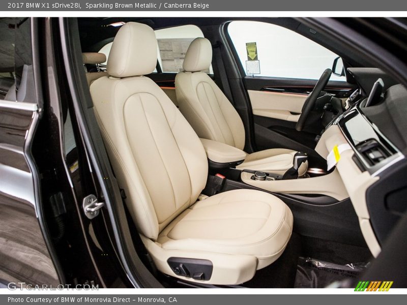  2017 X1 sDrive28i Canberra Beige Interior