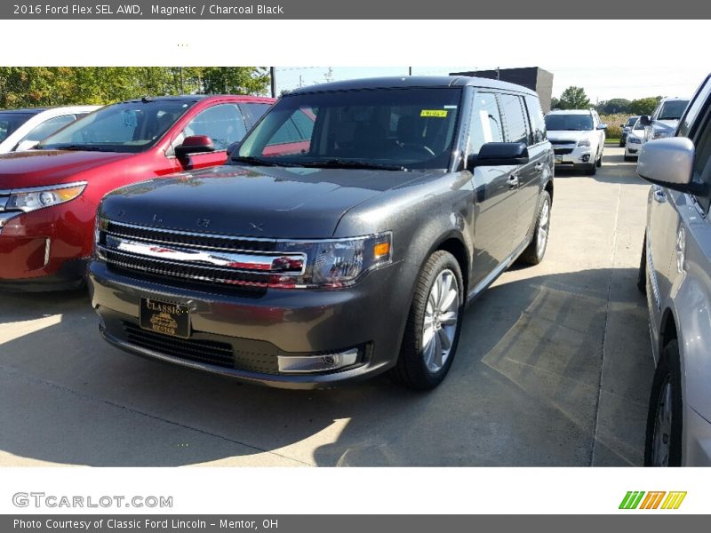 Magnetic / Charcoal Black 2016 Ford Flex SEL AWD