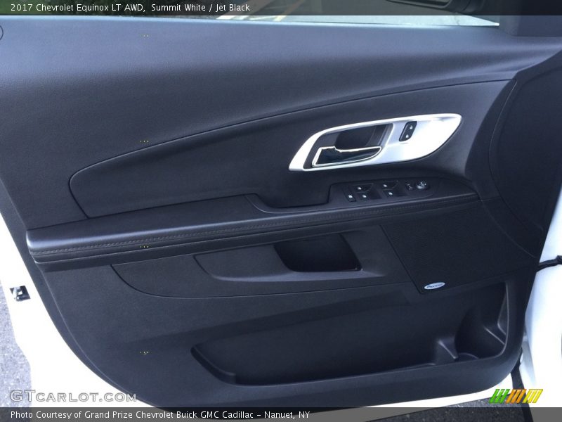 Summit White / Jet Black 2017 Chevrolet Equinox LT AWD
