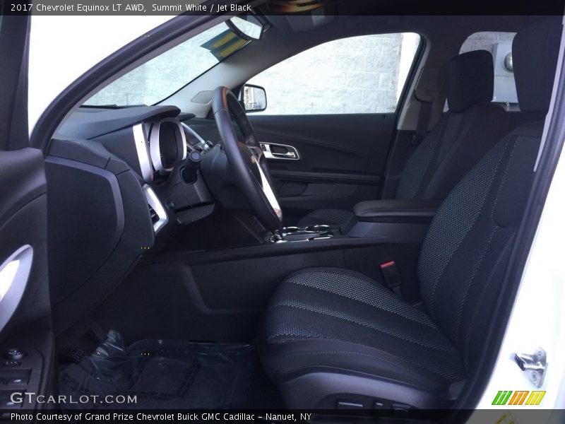 Summit White / Jet Black 2017 Chevrolet Equinox LT AWD
