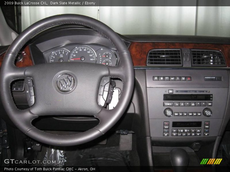 Dark Slate Metallic / Ebony 2009 Buick LaCrosse CXL