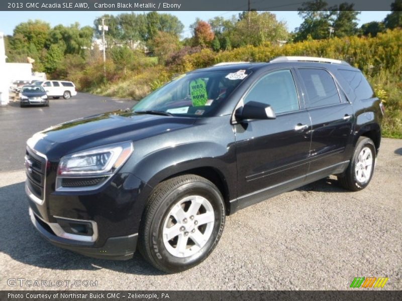 Carbon Black Metallic / Ebony 2013 GMC Acadia SLE AWD