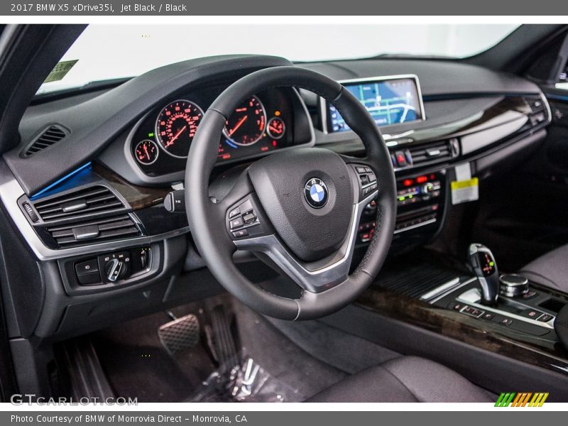 Jet Black / Black 2017 BMW X5 xDrive35i
