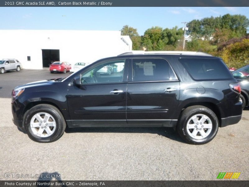 Carbon Black Metallic / Ebony 2013 GMC Acadia SLE AWD