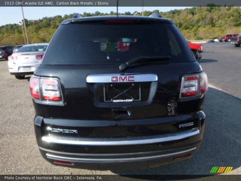 Carbon Black Metallic / Ebony 2013 GMC Acadia SLE AWD