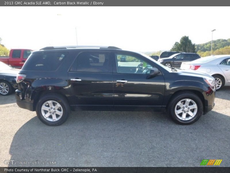 Carbon Black Metallic / Ebony 2013 GMC Acadia SLE AWD