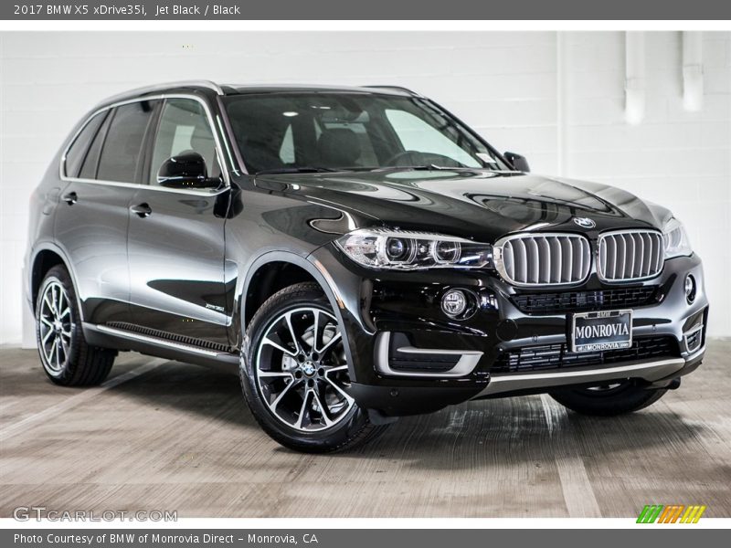 Jet Black / Black 2017 BMW X5 xDrive35i