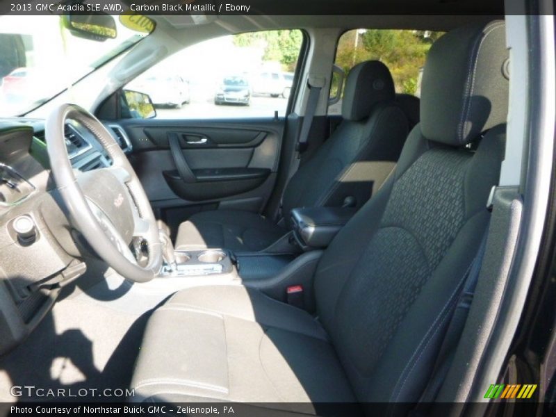 Carbon Black Metallic / Ebony 2013 GMC Acadia SLE AWD