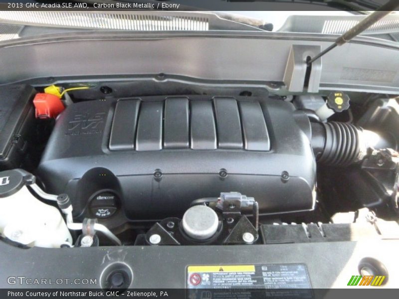 Carbon Black Metallic / Ebony 2013 GMC Acadia SLE AWD