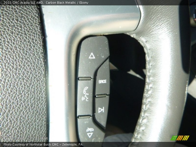 Carbon Black Metallic / Ebony 2013 GMC Acadia SLE AWD