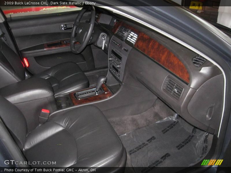 Dark Slate Metallic / Ebony 2009 Buick LaCrosse CXL