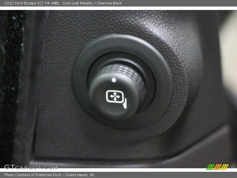 Gold Leaf Metallic / Charcoal Black 2012 Ford Escape XLT V6 4WD