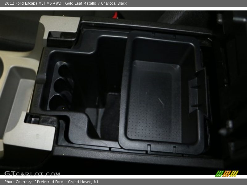 Gold Leaf Metallic / Charcoal Black 2012 Ford Escape XLT V6 4WD
