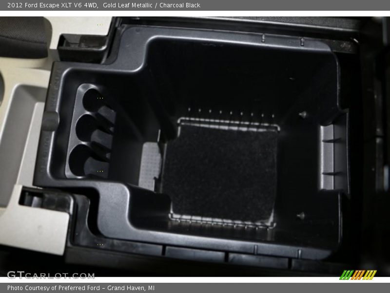 Gold Leaf Metallic / Charcoal Black 2012 Ford Escape XLT V6 4WD