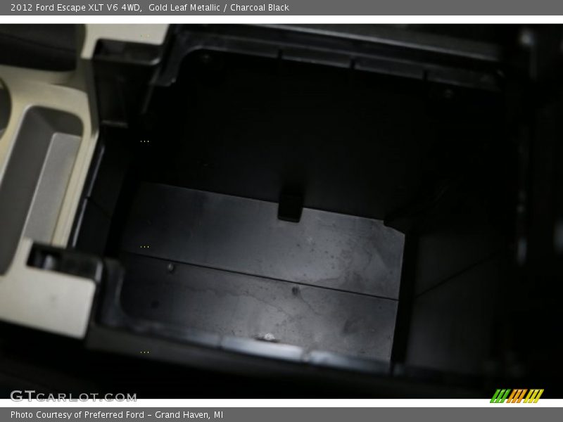 Gold Leaf Metallic / Charcoal Black 2012 Ford Escape XLT V6 4WD