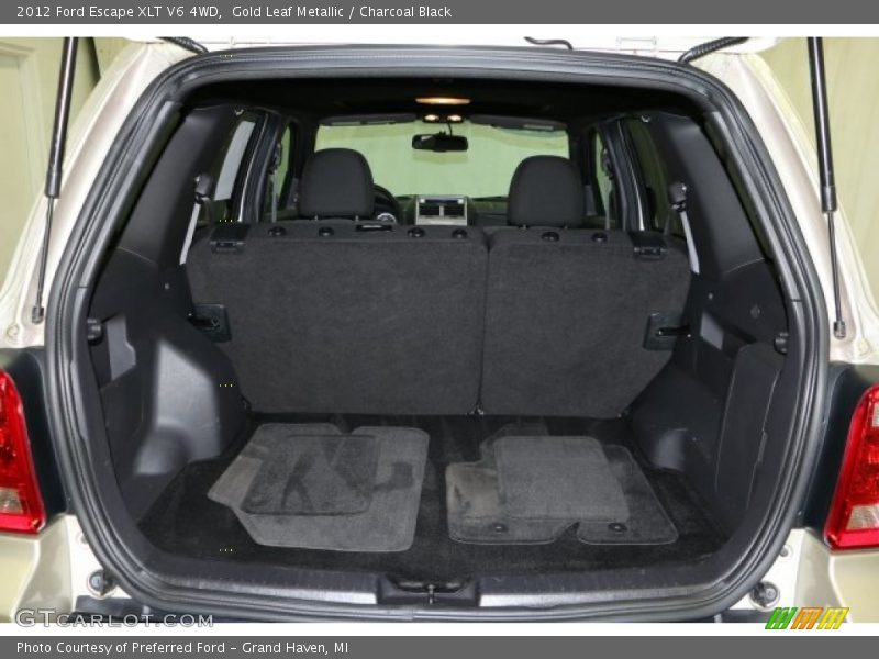 Gold Leaf Metallic / Charcoal Black 2012 Ford Escape XLT V6 4WD