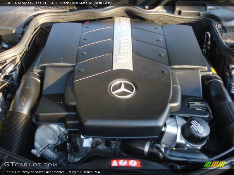 Black Opal Metallic / Ash Grey 2006 Mercedes-Benz CLS 500