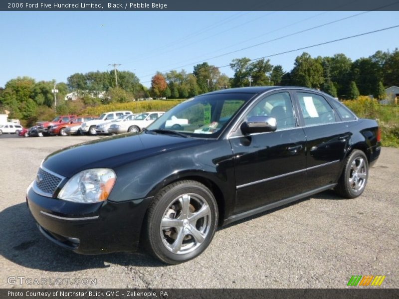 Black / Pebble Beige 2006 Ford Five Hundred Limited