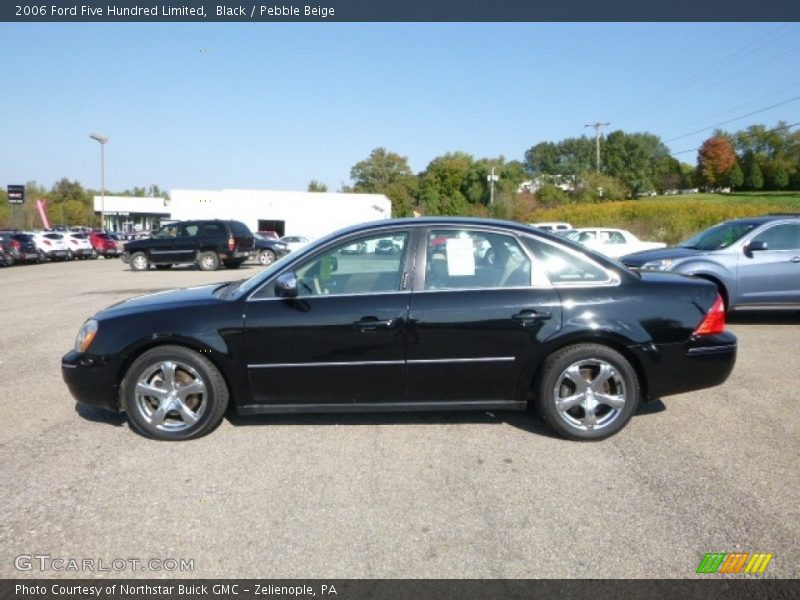 Black / Pebble Beige 2006 Ford Five Hundred Limited