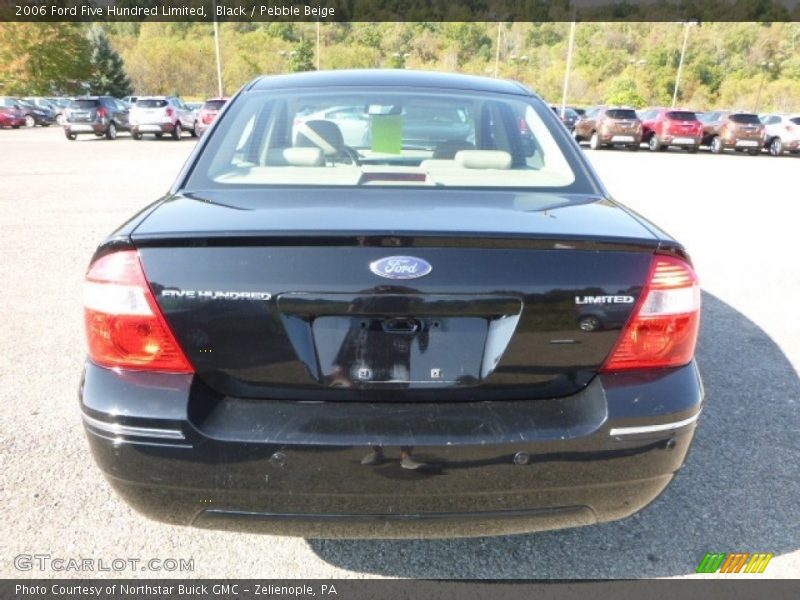 Black / Pebble Beige 2006 Ford Five Hundred Limited