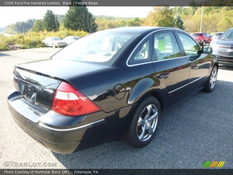 Black / Pebble Beige 2006 Ford Five Hundred Limited