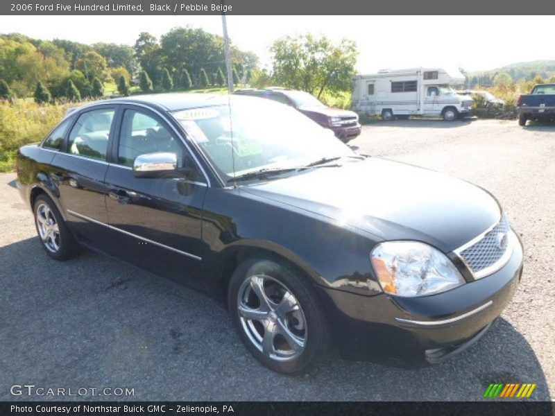 Black / Pebble Beige 2006 Ford Five Hundred Limited