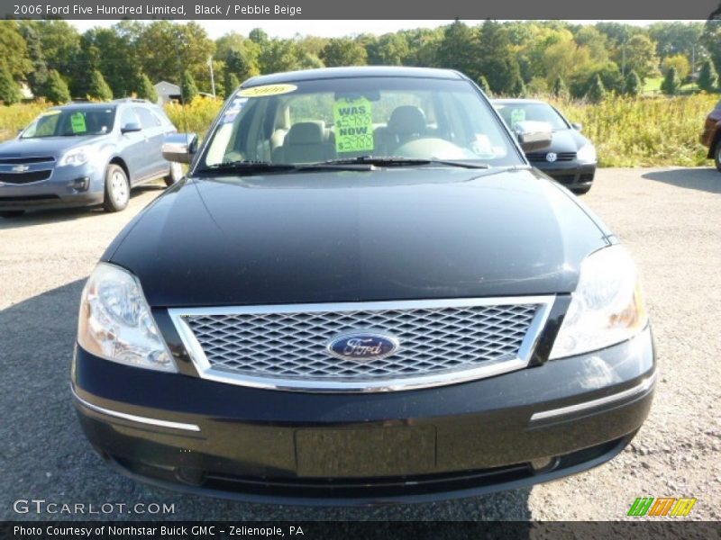 Black / Pebble Beige 2006 Ford Five Hundred Limited