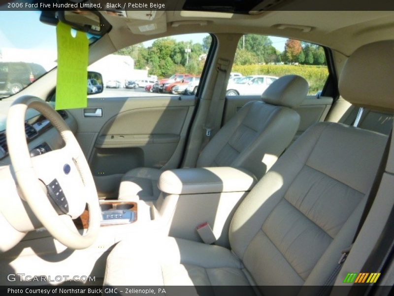 Black / Pebble Beige 2006 Ford Five Hundred Limited