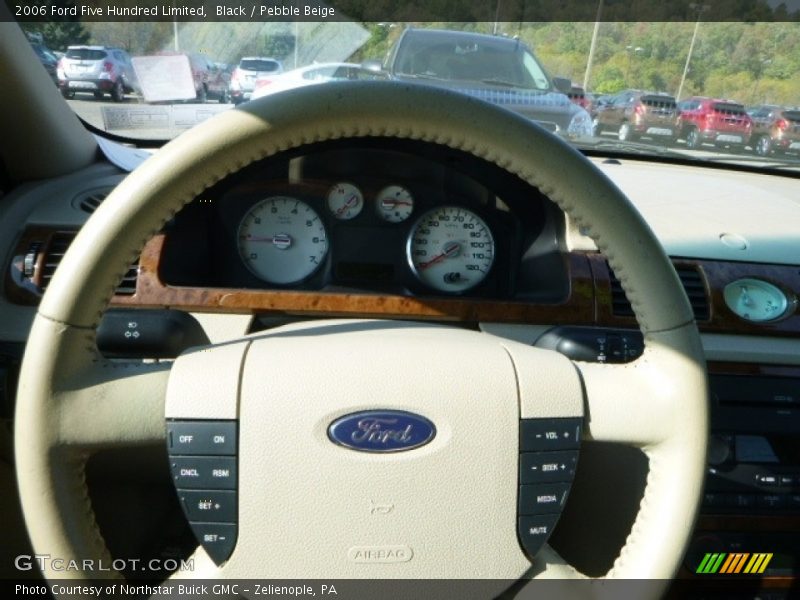 Black / Pebble Beige 2006 Ford Five Hundred Limited