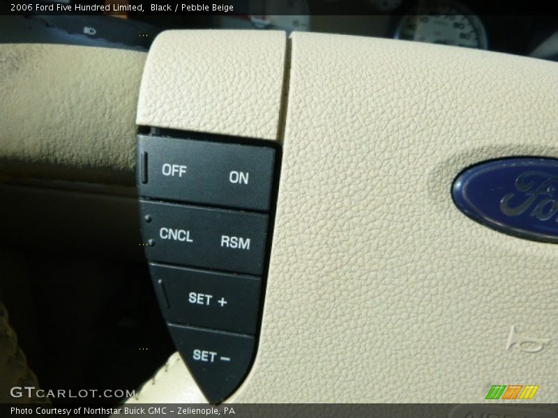 Black / Pebble Beige 2006 Ford Five Hundred Limited