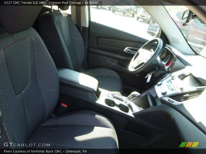 Crimson Red Tintcoat / Jet Black 2017 GMC Terrain SLE AWD