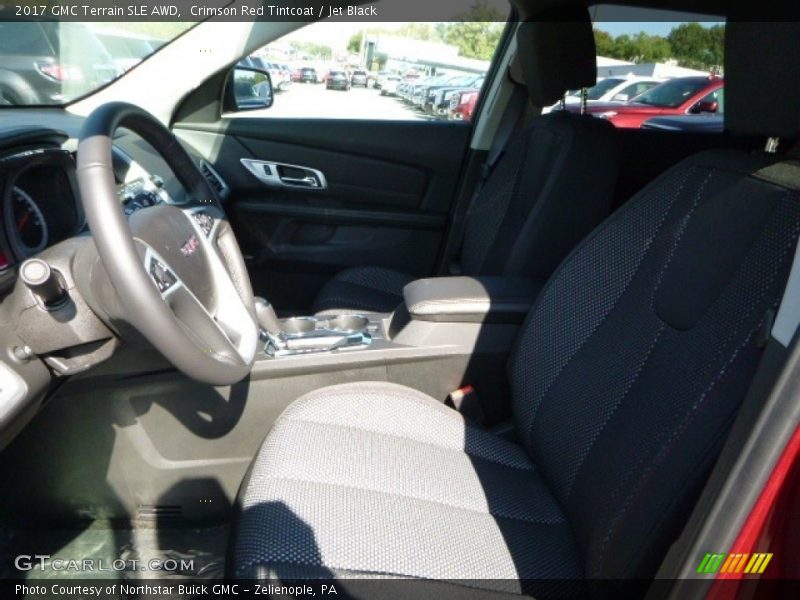 Crimson Red Tintcoat / Jet Black 2017 GMC Terrain SLE AWD