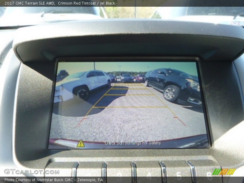 Crimson Red Tintcoat / Jet Black 2017 GMC Terrain SLE AWD
