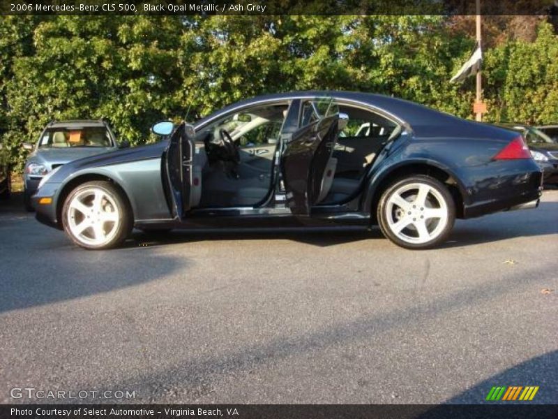 Black Opal Metallic / Ash Grey 2006 Mercedes-Benz CLS 500
