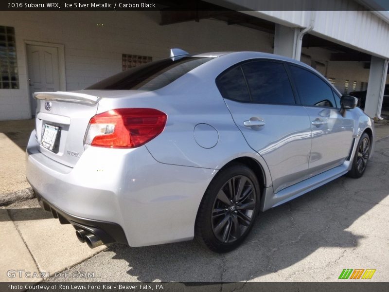 Ice Silver Metallic / Carbon Black 2016 Subaru WRX