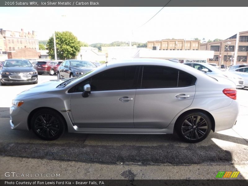 Ice Silver Metallic / Carbon Black 2016 Subaru WRX