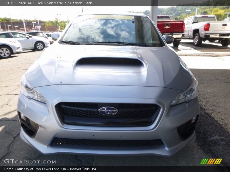 Ice Silver Metallic / Carbon Black 2016 Subaru WRX