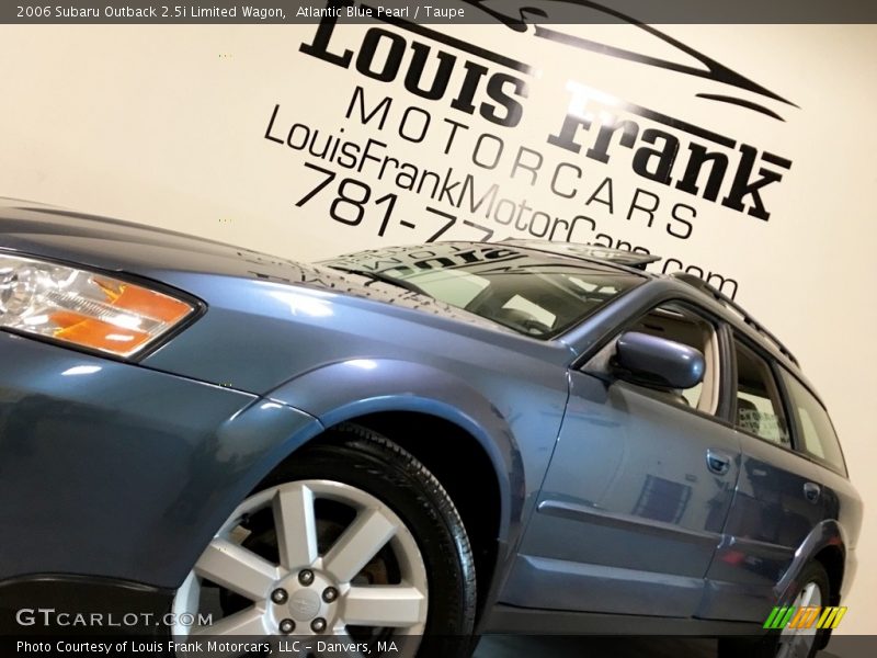 Atlantic Blue Pearl / Taupe 2006 Subaru Outback 2.5i Limited Wagon