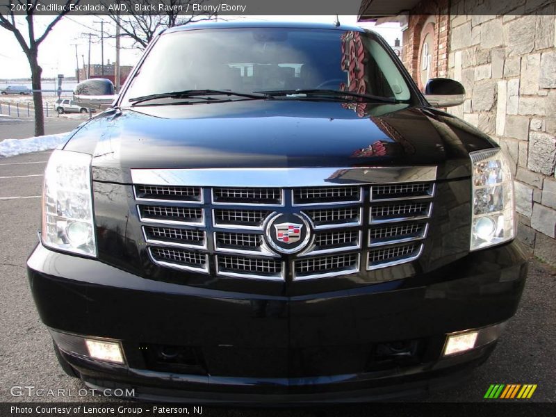 Black Raven / Ebony/Ebony 2007 Cadillac Escalade AWD