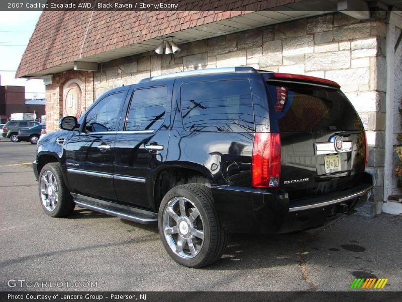 Black Raven / Ebony/Ebony 2007 Cadillac Escalade AWD