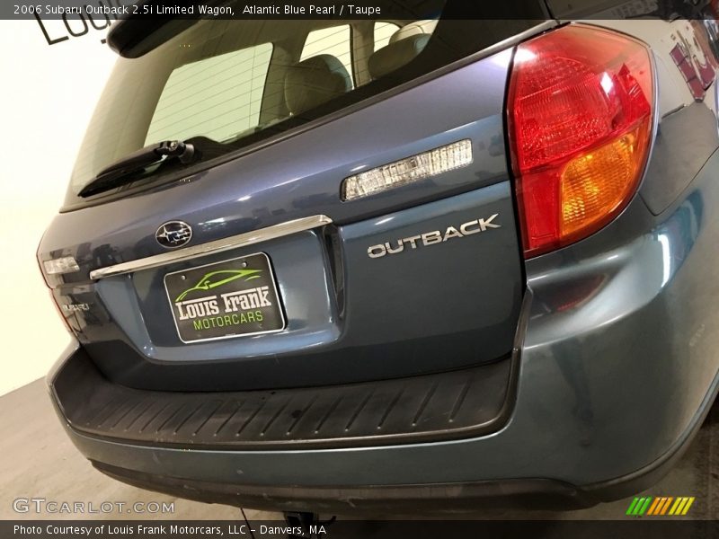 Atlantic Blue Pearl / Taupe 2006 Subaru Outback 2.5i Limited Wagon