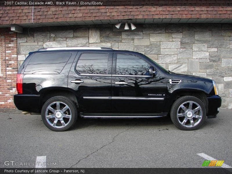 Black Raven / Ebony/Ebony 2007 Cadillac Escalade AWD