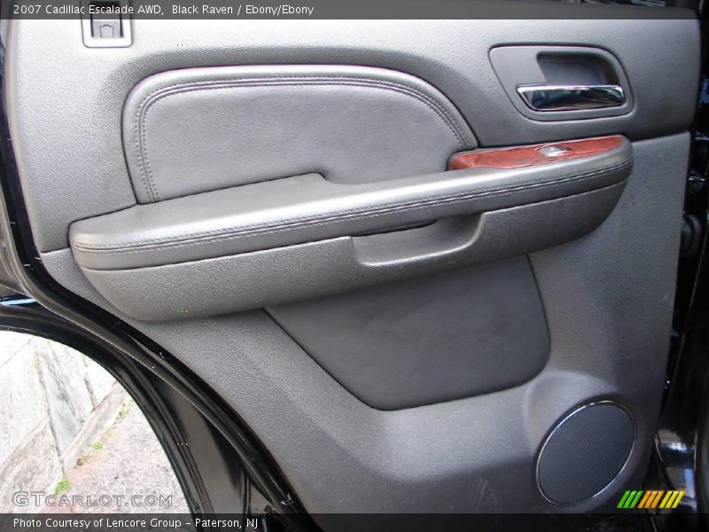 Black Raven / Ebony/Ebony 2007 Cadillac Escalade AWD