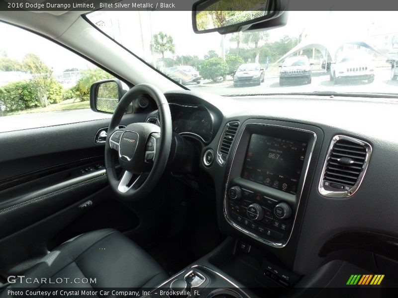 Billet Silver Metallic / Black 2016 Dodge Durango Limited