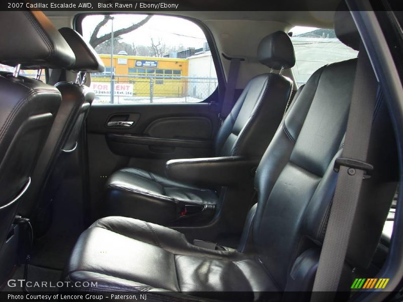 Black Raven / Ebony/Ebony 2007 Cadillac Escalade AWD
