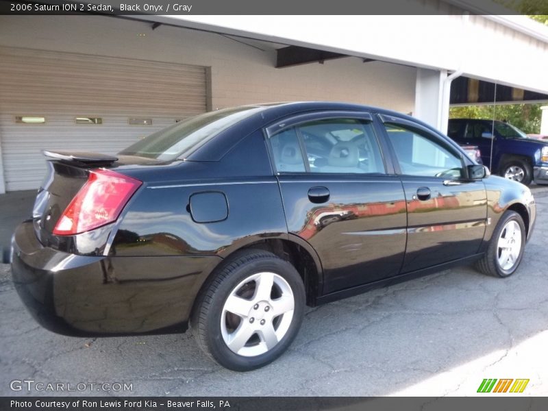 Black Onyx / Gray 2006 Saturn ION 2 Sedan