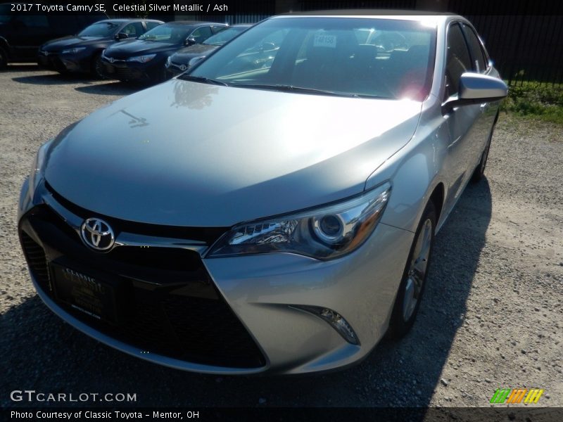 Celestial Silver Metallic / Ash 2017 Toyota Camry SE
