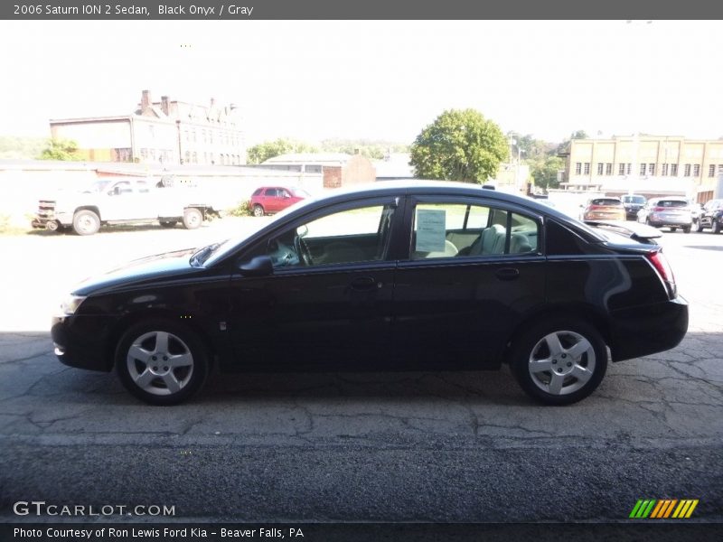 Black Onyx / Gray 2006 Saturn ION 2 Sedan