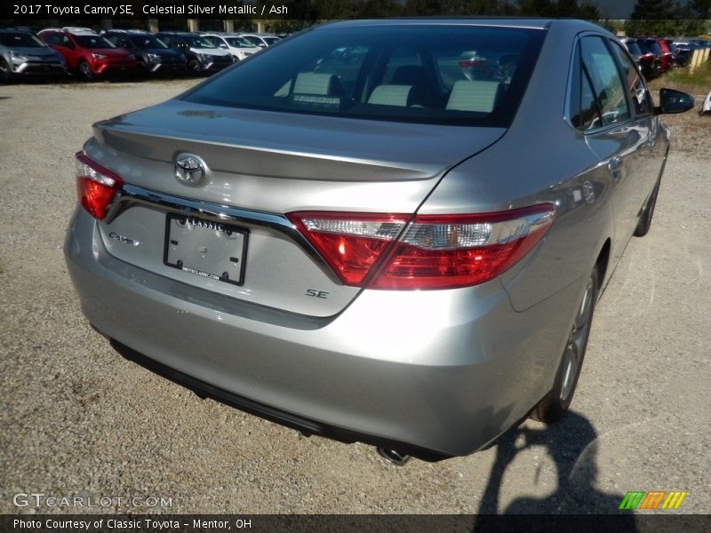 Celestial Silver Metallic / Ash 2017 Toyota Camry SE
